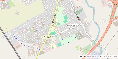 Map of Thirsk