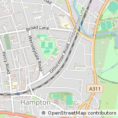 Map of Hampton
