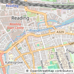 Map of Reading