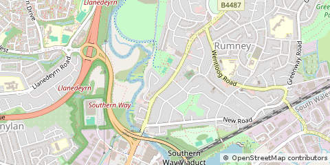 Map of Cardiff