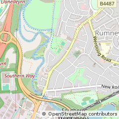 Map of Cardiff