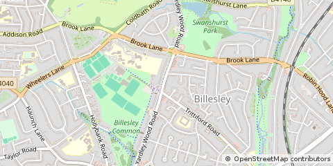 Map of Birmingham