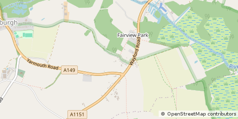 Map of Norwich