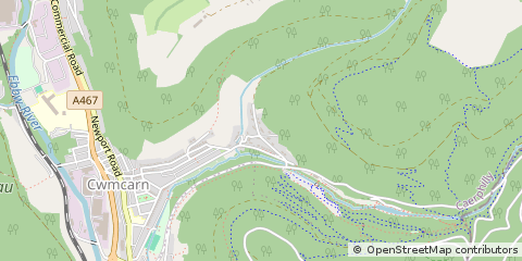 Map of Newport, South Wales