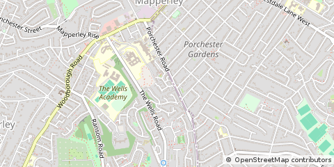Map of Nottingham