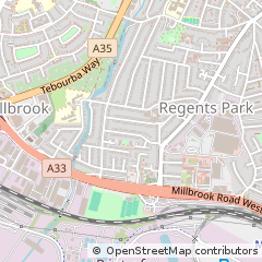 Map of Southampton
