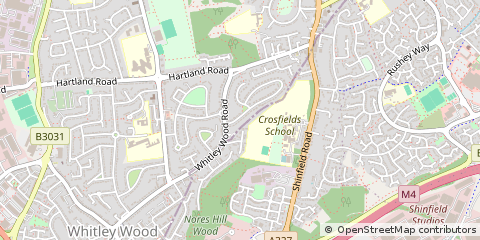Map of Reading
