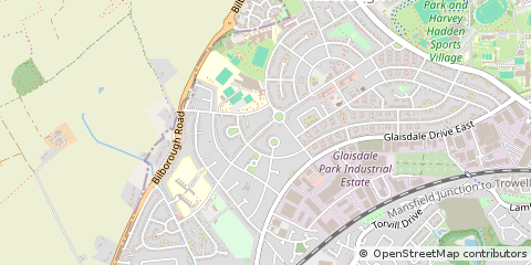Map of Nottingham