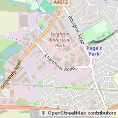 Map of Leighton Buzzard, Bedfordshire