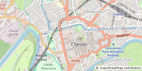 Map of Chester