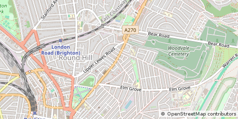 Map of Brighton