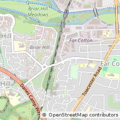 Map of Northampton