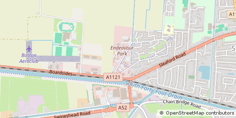 Map of Boston, Lincolnshire