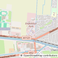 Map of Boston, Lincolnshire