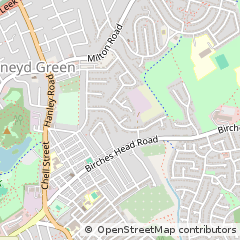 Map of Stoke-on-Trent