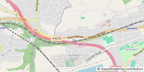 Map of Neath