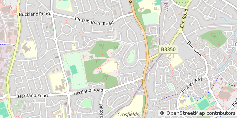 Map of Reading, Berkshire