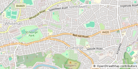 Map of Bristol