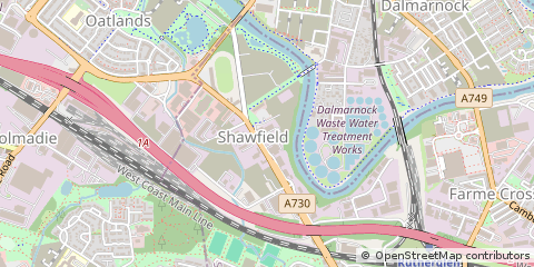 Map of Glasgow