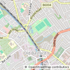 Map of Nottingham