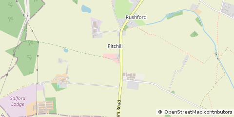 Map of Evesham