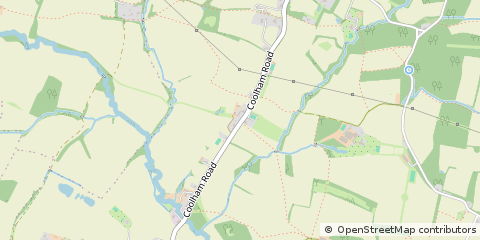Map of Horsham, West Sussex