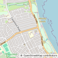 Map of Whitley BAY, Tyne and Wear