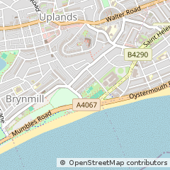 Map of Swansea