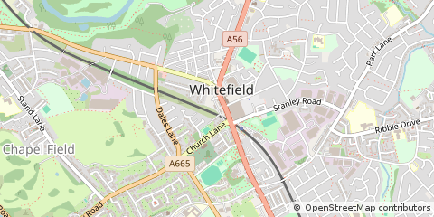 Map of Manchester