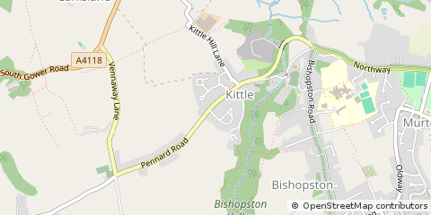 Map of Swansea