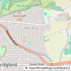 Map of Nottingham
