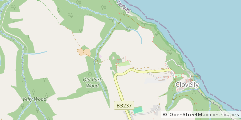 Map of N Devon, Devon