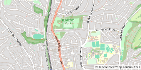 Map of Brighton