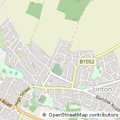 Map of Linton, Cambridge