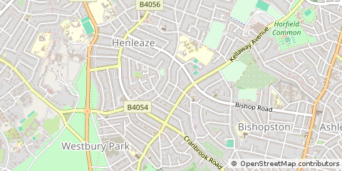 Map of Bristol