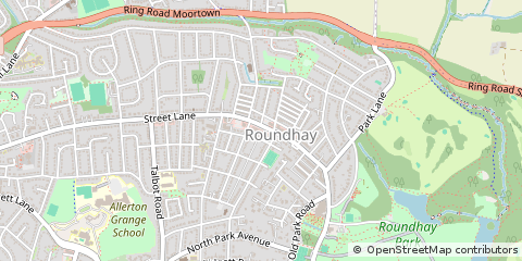 Map of Leeds