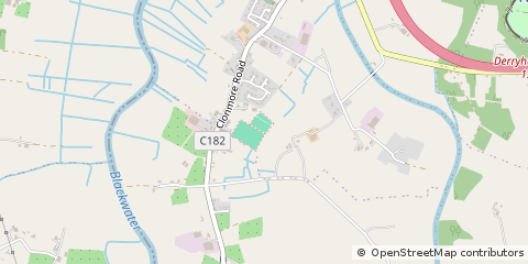 Map of Dungannon, Tyrone