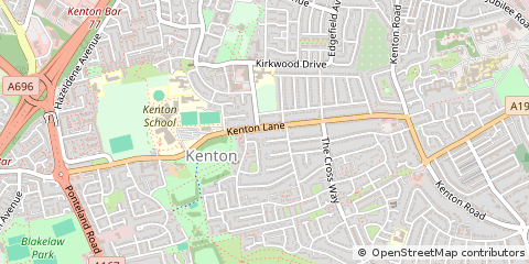 Map of Newcastle Upon Tyne