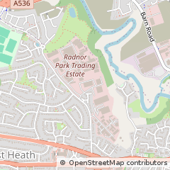Map of Congleton, Cheshire