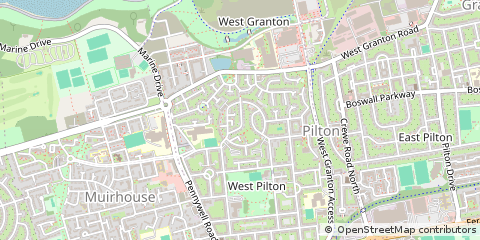 Map of Edinburgh, Midlothian