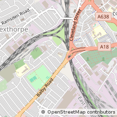Map of Doncaster, South Yorkshire