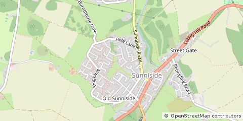 Map of Newcastle Upon Tyne