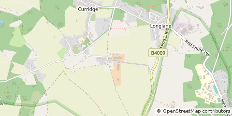 Map of Newbury, Berkshire