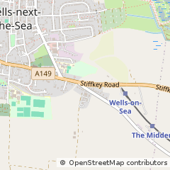 Map of Wells Next the SEA, Norfolk