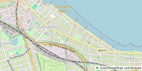 Map of Edinburgh