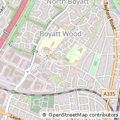 Map of Eastleigh, Hampshire
