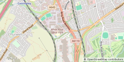 Map of Leeds