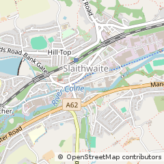 Map of Huddersfield