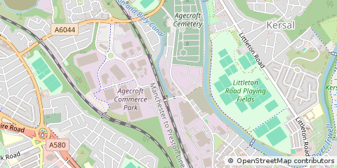 Map of Salford