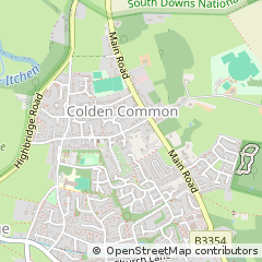 Map of Winchester, Hampshire